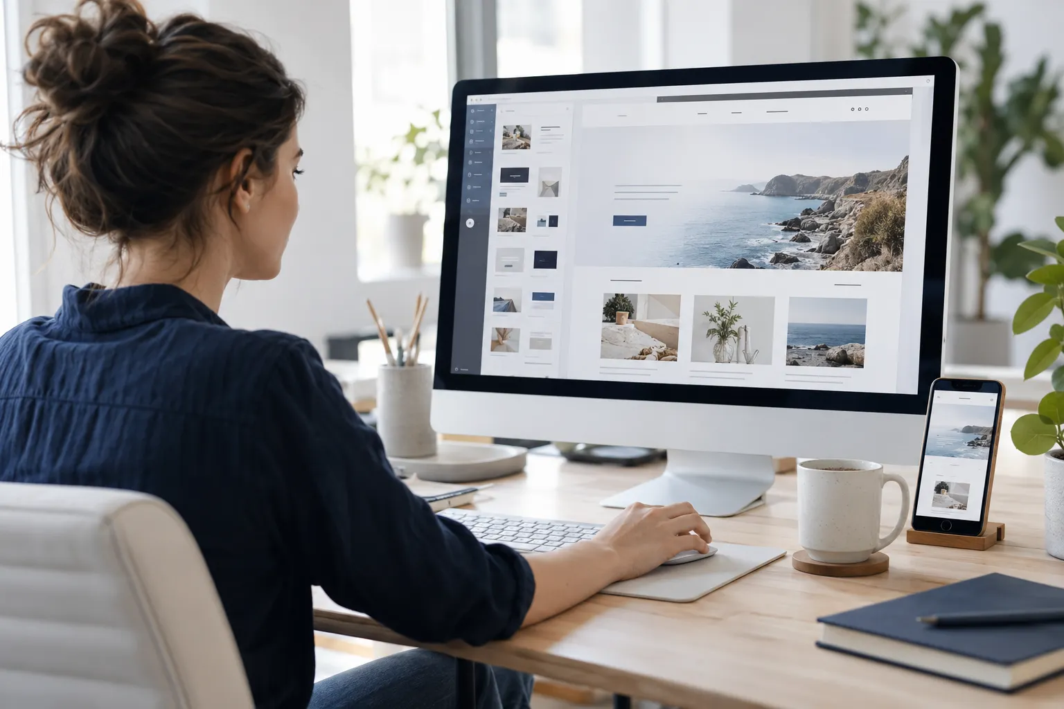 AI-assisted websites